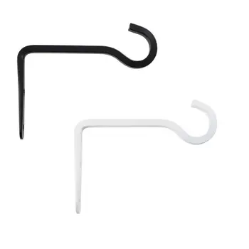 Iron Wall Hook Hanging Plant Bracket Home Indoor Outdoor Decorative Hanger for Bird Feeder Lantern Wind Chimes 2pcs/set 6 Inches
Iron Wall Hook Hanging Plant Bracket Home Indoor Outdoor Decorative Hanger for Bird Feeder Lantern Wind Chimes 2pcs/set 6 Inches