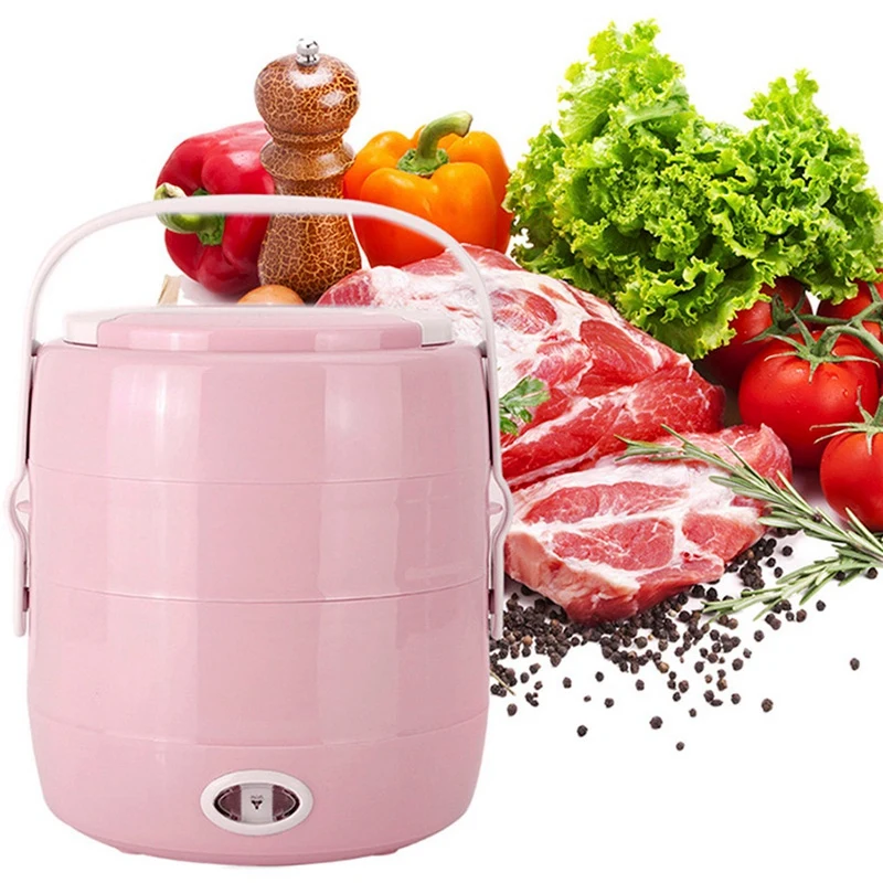 Multifunctional 2L Double-Layer Rice Cooker Electric Cooking Lunch Box Insulation Heating Container Portable Lunch Box-Us Plug
Multifunctional 2L Double-Layer Rice Cooker Electric Cooking Lunch Box Insulation Heating Container Portable Lunch Box-Us Plug
