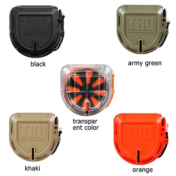 TRD Wire Rope Dispenser Shock Resistant Quick Cutting Tools Paracord Storage Boxes for Survival Emergency Supplies 
TRD Wire Rope Dispenser Shock Resistant Quick Cutting Tools Paracord Storage Boxes for Survival Emergency Supplies