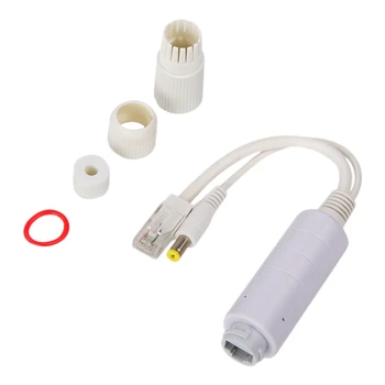Waterproof FS5712W 10/100M Input 48V DC /0.35A, Output 12V/1A 1500V High Voltage Isolation Poe Splitter
Waterproof FS5712W 10/100M Input 48V DC /0.35A, Output 12V/1A 1500V High Voltage Isolation Poe Splitter