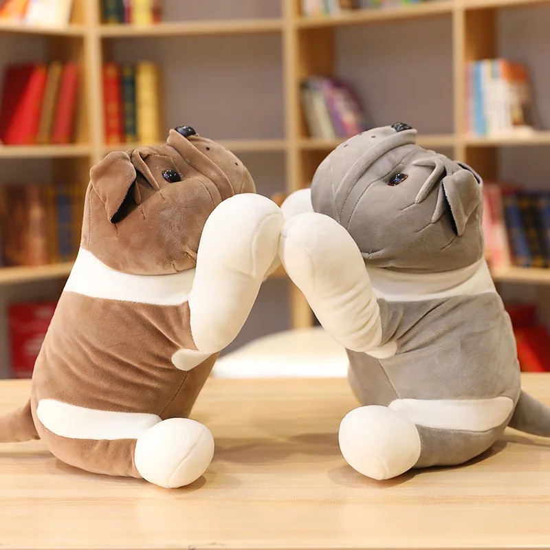 Plush Toy Simulation Dog Cute Shar Pei Bulldog High Quality Soft Stuffed Plush Animal Doll Birthday Gift Home Decoration
Plush Toy Simulation Dog Cute Shar Pei Bulldog High Quality Soft Stuffed Plush Animal Doll Birthday Gift Home Decoration
