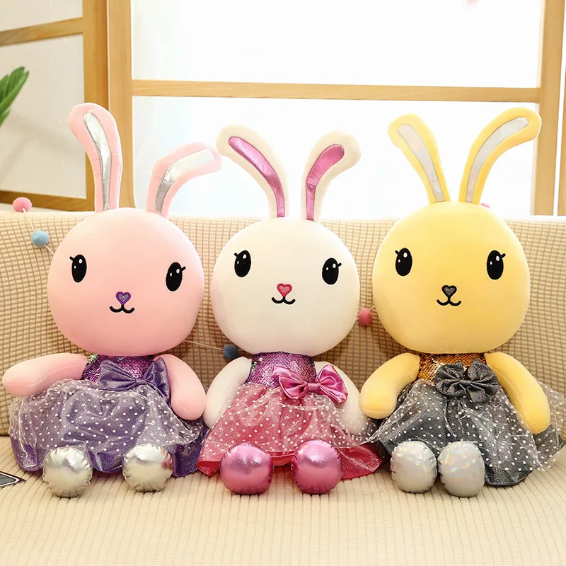 New Style Cute Rabbit Doll Plush Toy Stuffed Animal Princess Rabbit Plush Doll Children Toy Girls Birthday Gift
New Style Cute Rabbit Doll Plush Toy Stuffed Animal Princess Rabbit Plush Doll Children Toy Girls Birthday Gift