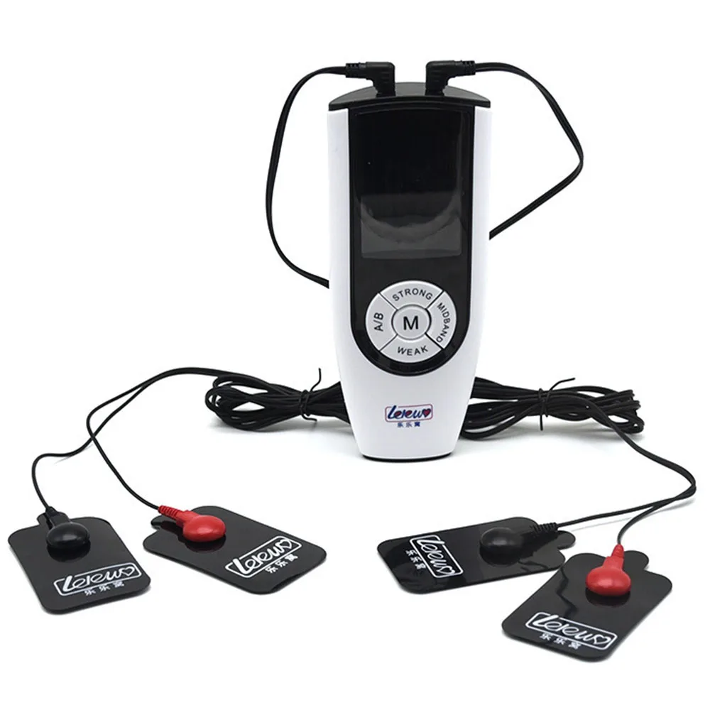 Electric Shock Breast Patchs Massager Double Control Dual Output Host Pulse Physiotherapy Orgasm Stimulation Medical Themed Toys
Electric Shock Breast Patchs Massager Double Control Dual Output Host Pulse Physiotherapy Orgasm Stimulation Medical Themed Toys