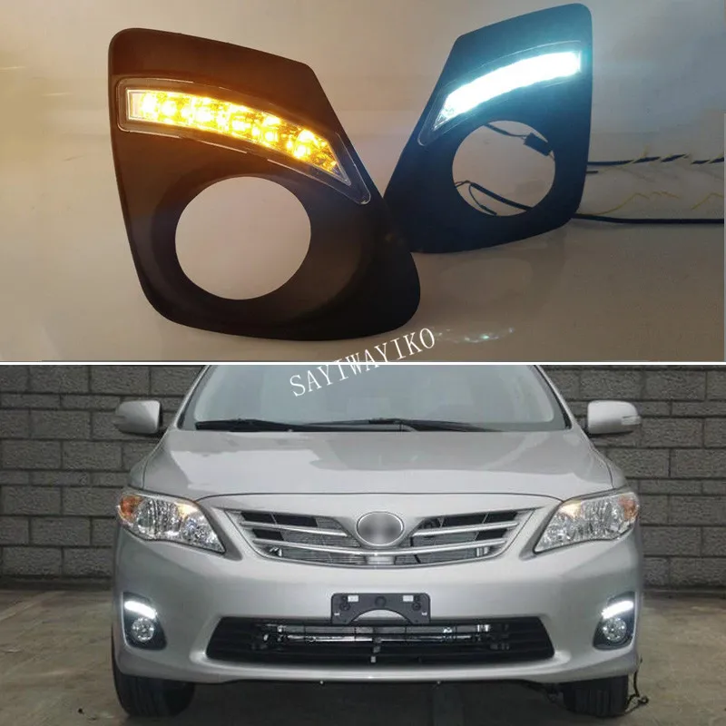 2PCS LED Daytime Running For Toyota Corolla 2011 2012 2013 Super Brightness 12V Car LED DRL Waterproof ABS Daylight Bulb
2PCS LED Daytime Running For Toyota Corolla 2011 2012 2013 Super Brightness 12V Car LED DRL Waterproof ABS Daylight Bulb