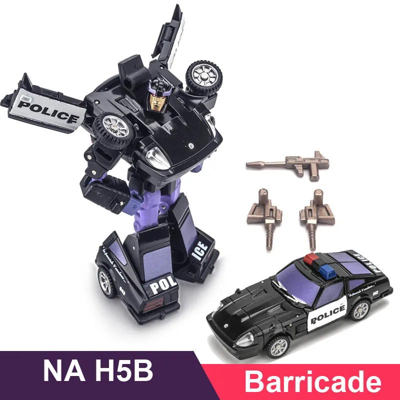 Newage NA H5B Transformation Barricade 10th Anniversary Action Figure Mini Pocket Robot Toys
Newage NA H5B Transformation Barricade 10th Anniversary Action Figure Mini Pocket Robot Toys