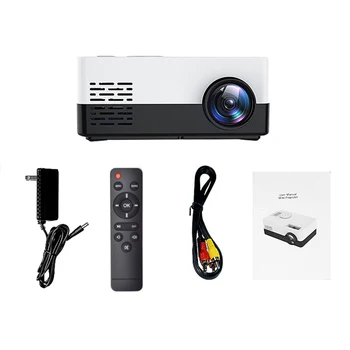 J16 320*240 Mini Portable LED Projector 1080P HDMI USB Home Cinema Media Player With Remote Control RCA Video Cable 
J16 320*240 Mini Portable LED Projector 1080P HDMI USB Home Cinema Media Player With Remote Control RCA Video Cable