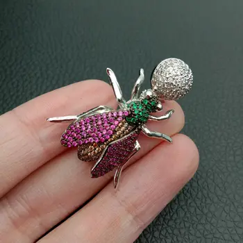 Cubic Zircon Micro pave bee fixed interlayer clasp clip double connector DIY Jewelry Findings
Cubic Zircon Micro pave bee fixed interlayer clasp clip double connector DIY Jewelry Findings