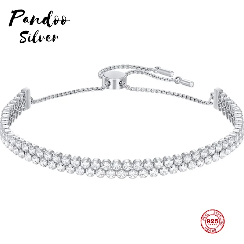 PANDOO Fashion Charm Pure 925 Silver Original 1:1 Copy, Exquisite Slim Adjustable Bracelet Female Luxury Jewelry Gifts
PANDOO Fashion Charm Pure 925 Silver Original 1:1 Copy, Exquisite Slim Adjustable Bracelet Female Luxury Jewelry Gifts