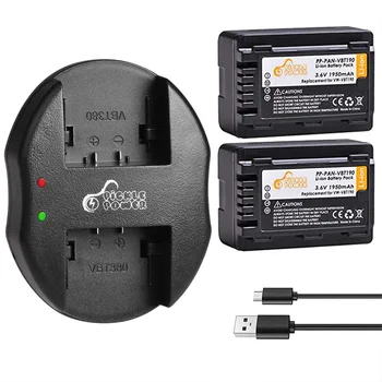 2pc 1950mAh VW-VBT190 Battery+Daul USB Charger for Panasonic HC-V720 V727 V730 V110 V130 V160 V180 V201 V230 V750 V757 V760 V770 
2pc 1950mAh VW-VBT190 Battery+Daul USB Charger for Panasonic HC-V720 V727 V730 V110 V130 V160 V180 V201 V230 V750 V757 V760 V770