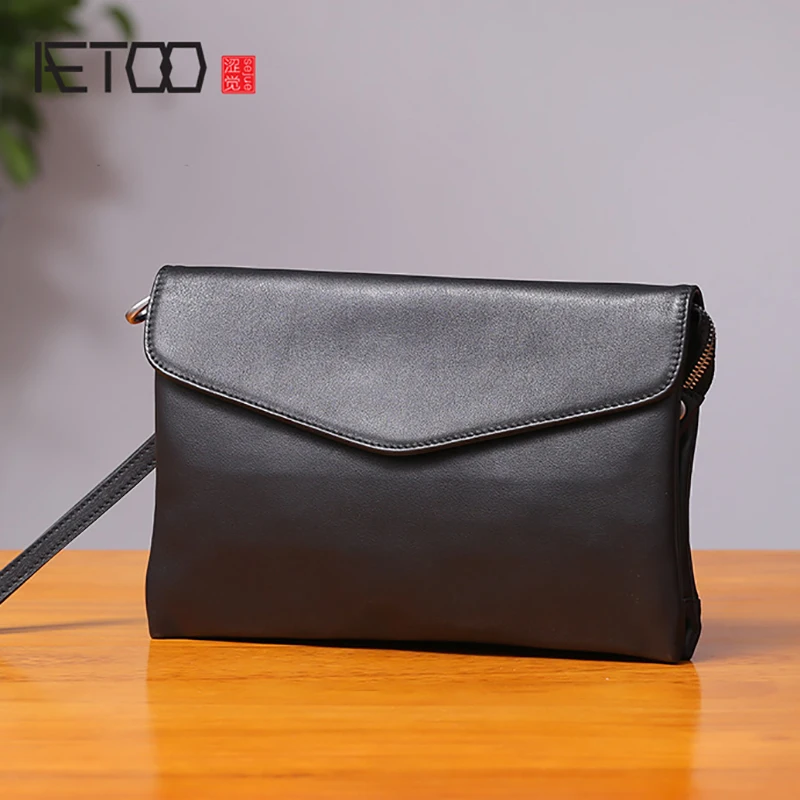 BJYL Handbag men's leather soft leather fashion envelope bag business casual head cowhide men's handbag
BJYL Handbag men's leather soft leather fashion envelope bag business casual head cowhide men's handbag