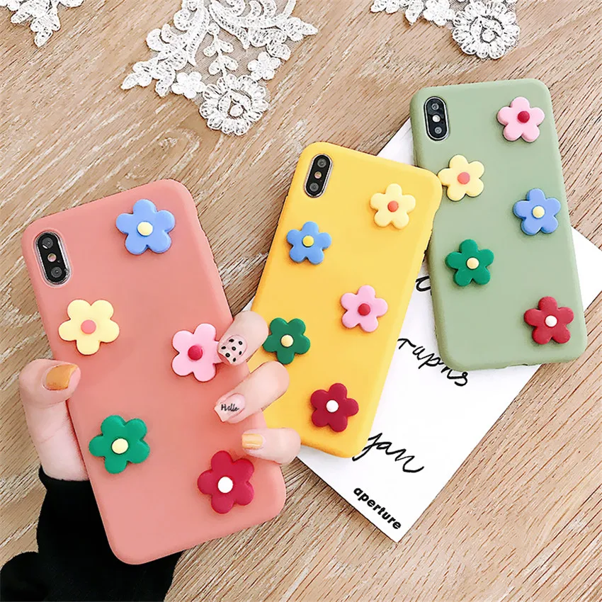 B11 with new pendant silicon cover for iphone11pro soft case with lovelty flowers