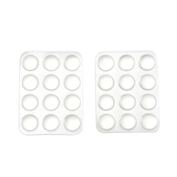 24pcs Muffling Anti-collision Pad Elastic Protection Rubber Transparent Kitchen Cabinet Door Self-adhesive Bumper
24pcs Muffling Anti-collision Pad Elastic Protection Rubber Transparent Kitchen Cabinet Door Self-adhesive Bumper