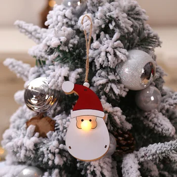 Lightweight Mini Size Cute Wooden Luminous Doll Pendant Christmas Tree Decorative Supplies Wooden Elk With Light for New Year
Lightweight Mini Size Cute Wooden Luminous Doll Pendant Christmas Tree Decorative Supplies Wooden Elk With Light for New Year