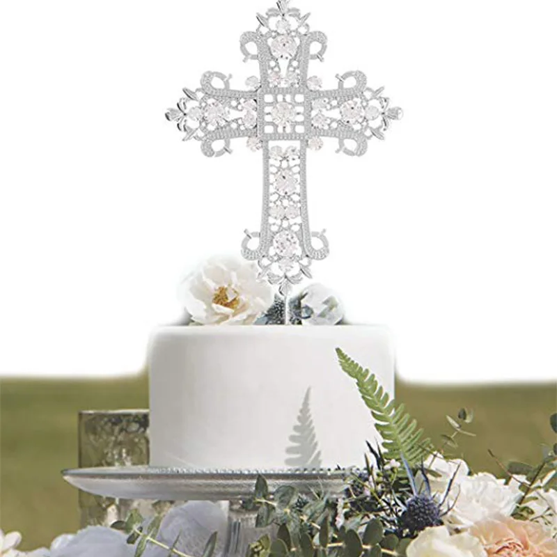 Фото Крест торт Топпер крестины Крещение Свадьба подтверждение первого причастия