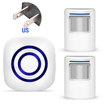 High Quality Welcome Motion Sensor Wireless Doorbell Infrared Alarm Home Security System Kits
High Quality Welcome Motion Sensor Wireless Doorbell Infrared Alarm Home Security System Kits