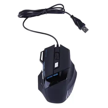 2400DPI LED 7 Button Optical USB Wired Gaming Mouse Ergonomic Design Professional Game Mice Portable Gaming Mouse for Pro Gamer
2400DPI LED 7 Button Optical USB Wired Gaming Mouse Ergonomic Design Professional Game Mice Portable Gaming Mouse for Pro Gamer