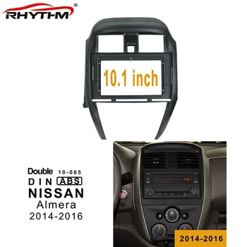 10.1 Inch 2din Car Fascia For NISSAN Almera 2014-2016 Fascia Audio Fitting Adaptor In-dash Panel Frame Kits Car DVD Frame
10.1 Inch 2din Car Fascia For NISSAN Almera 2014-2016 Fascia Audio Fitting Adaptor In-dash Panel Frame Kits Car DVD Frame