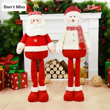Big Size Dolls Father Chritsmas Snowman Dolls Xmas Figurines Christmas Decoration Birthday Gift for Kids New Year Supplies Kerst 
Big Size Dolls Father Chritsmas Snowman Dolls Xmas Figurines Christmas Decoration Birthday Gift for Kids New Year Supplies Kerst