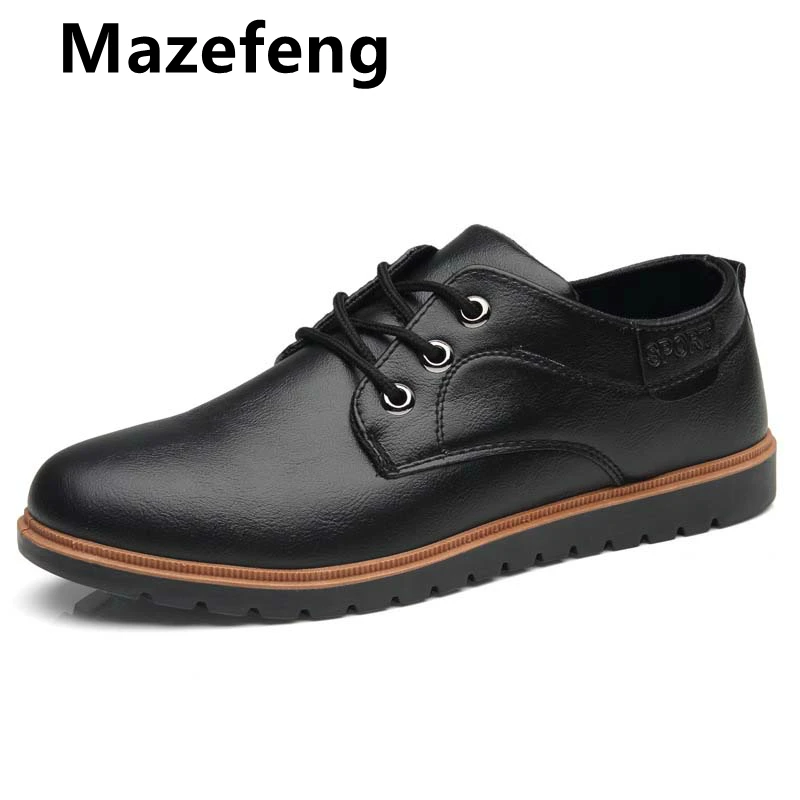 Mazefeng Hot Sale Men Shoes Leather Casual Shoes Sneakers Black Flat Men Loafers Moccasins Designer Shoes for Men Drop Shipping
Mazefeng Hot Sale Men Shoes Leather Casual Shoes Sneakers Black Flat Men Loafers Moccasins Designer Shoes for Men Drop Shipping