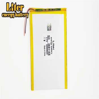 3.7V 6000mAH 3691155 3590155 PLIB (polymer lithium ion battery) Li-ion battery for tablet pc mp3 mp4 cell phone speaker
3.7V 6000mAH 3691155 3590155 PLIB (polymer lithium ion battery) Li-ion battery for tablet pc mp3 mp4 cell phone speaker