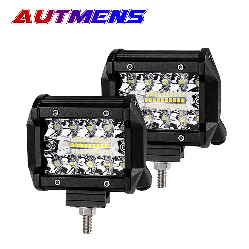 2Pcs 4Inch LED Work Lights Pod yellow white Triple Row LED Cubes Offroad Driving Light For Pickup Truck ATV UTV SUV Boat
2Pcs 4Inch LED Work Lights Pod yellow white Triple Row LED Cubes Offroad Driving Light For Pickup Truck ATV UTV SUV Boat