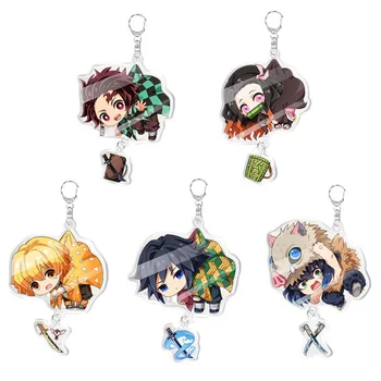 Anime Demon Slayer Kimetsu No Yaiba Keychain Kamado Tanjirou Kamado-Nezuko Tomioka Giyuu Acrylic Key Chain Cute Funny Cartoon
Anime Demon Slayer Kimetsu No Yaiba Keychain Kamado Tanjirou Kamado-Nezuko Tomioka Giyuu Acrylic Key Chain Cute Funny Cartoon