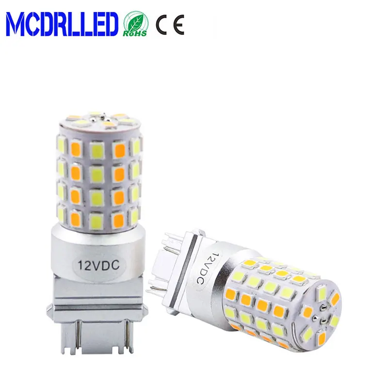 Mcdrlled 2PCS LED Dual Color 7443 1157 3157 Turn Signal Lights BAY15D White 6000K Yellow DRL Auto Driving Lamp 12V
Mcdrlled 2PCS LED Dual Color 7443 1157 3157 Turn Signal Lights BAY15D White 6000K Yellow DRL Auto Driving Lamp 12V