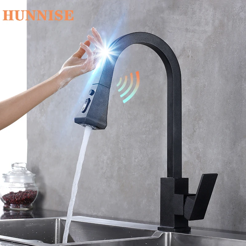 Датчик, кухонный кран, квадратный выдвижной кухонный смеситель для раковины, три способа распыления, датчик, кухонный кран, умный сенсорный кухонный кран
Датчик, кухонный кран, квадратный выдвижной кухонный смеситель для раковины, три способа распыления, датчик, кухонный кран, умный сенсорный кухонный кран