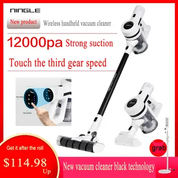 12000pa Wireless Rechargeable Handheld Vacuum Cleaner Home Cyclone Filter Portable Vertical Cordless Vacuum Cleaner LED display
12000pa Wireless Rechargeable Handheld Vacuum Cleaner Home Cyclone Filter Portable Vertical Cordless Vacuum Cleaner LED display