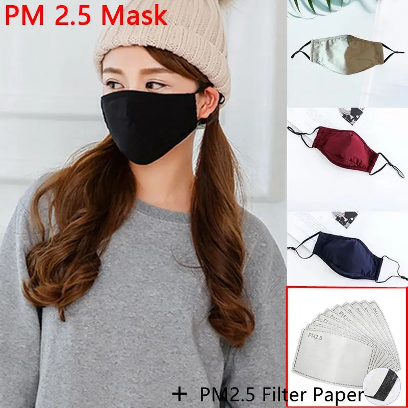 Cotton PM2.5 Mouth Mask Anti Pollution Mask With Filter Paper Dust Respirator Washable Reusable Masks Unisex Mouth Muffle
Cotton PM2.5 Mouth Mask Anti Pollution Mask With Filter Paper Dust Respirator Washable Reusable Masks Unisex Mouth Muffle