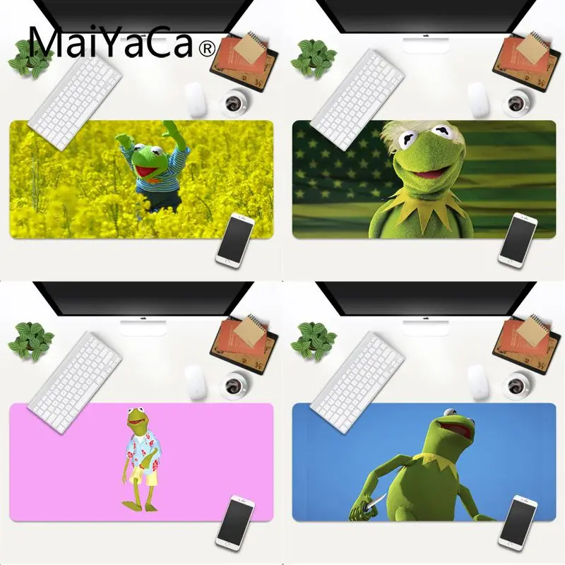 Kermit the frog Lock Edge Speed Control Laptop Keyboard Mat Gaming Mouse Mat xl xxl 800x300mm for world of warcraft
Kermit the frog Lock Edge Speed Control Laptop Keyboard Mat Gaming Mouse Mat xl xxl 800x300mm for world of warcraft