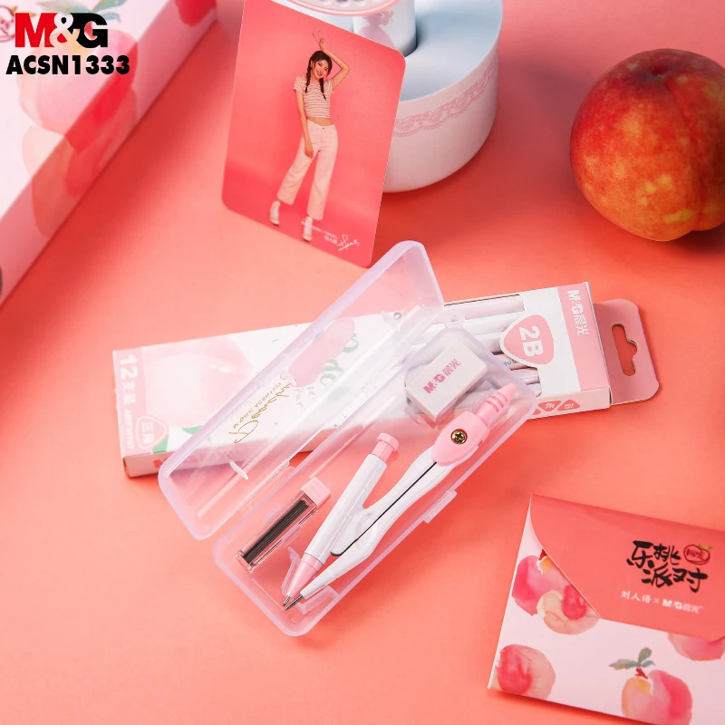 M&G Le Tao Compass Suit. Student Supplies. Lovely Multi-functional Drawing Tool. Compasses. With Eraser And Lead Core. ACSN1333
M&G Le Tao Compass Suit. Student Supplies. Lovely Multi-functional Drawing Tool. Compasses. With Eraser And Lead Core. ACSN1333