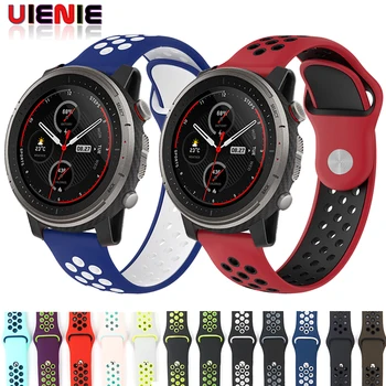 Double Color silicone Wrist Strap For Xiaomi Huami Amazfit Stratos 3 2/2s Smart Watch Band for Xiaomi Amazfit GTR 47MM Bracelet
Double Color silicone Wrist Strap For Xiaomi Huami Amazfit Stratos 3 2/2s Smart Watch Band for Xiaomi Amazfit GTR 47MM Bracelet