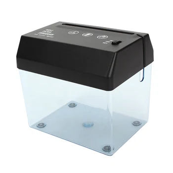 Mini Electric Shredder A6Crusher Paper Documents Cutting Machine with Letter Opener for Home Office Desktop AC889
Mini Electric Shredder A6Crusher Paper Documents Cutting Machine with Letter Opener for Home Office Desktop AC889