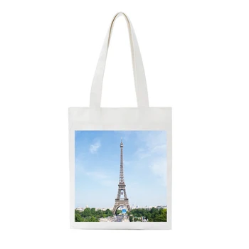 SCCFMM Eiffel Tower Print Women Canvas Shoulder Bag Tote Messenger Bag Female Student Crossbody Shoulder Bag Shopping Handbag
SCCFMM Eiffel Tower Print Women Canvas Shoulder Bag Tote Messenger Bag Female Student Crossbody Shoulder Bag Shopping Handbag