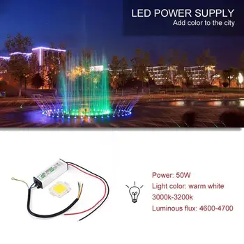 50W LED SMD COB Chip Bulbs With 50W LED Driver Power Supplys 6000-6500k LED Driver Power Supply LED Lamp Chip 
50W LED SMD COB Chip Bulbs With 50W LED Driver Power Supplys 6000-6500k LED Driver Power Supply LED Lamp Chip
