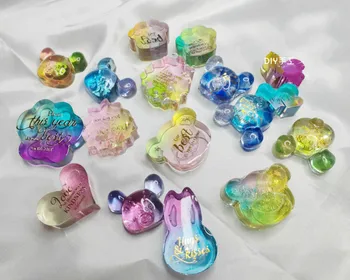 DIY Crystal Epoxy Mold Resin Keychain Molds Bear/Rabbit Pendant Silicone Mold Ice Tray Mold Handmade Soap Mold Cake Mold
DIY Crystal Epoxy Mold Resin Keychain Molds Bear/Rabbit Pendant Silicone Mold Ice Tray Mold Handmade Soap Mold Cake Mold