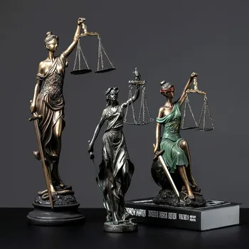 European-style household ornaments retro-ancient Greek Goddess of Justice and Fairness Decoration Creative Sculpture Figure livi
European-style household ornaments retro-ancient Greek Goddess of Justice and Fairness Decoration Creative Sculpture Figure livi