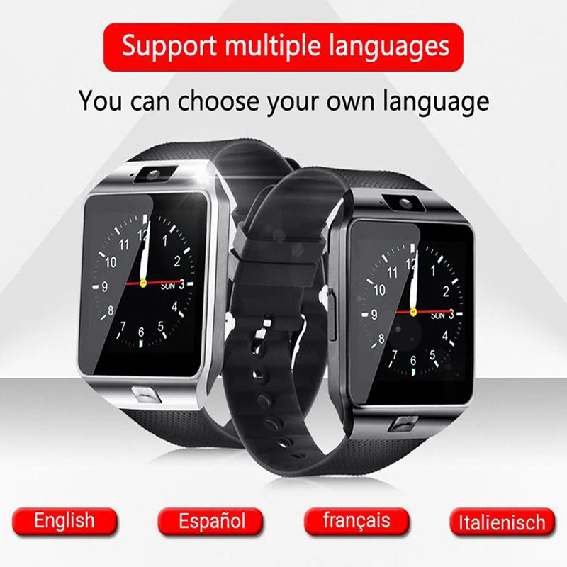2020 Man Smart Band DZ09 With SIM TF Card Camera Multiple Dials Call Pedometer Outdoor Smartwatch Phone Smartwatch Women Android
2020 Man Smart Band DZ09 With SIM TF Card Camera Multiple Dials Call Pedometer Outdoor Smartwatch Phone Smartwatch Women Android