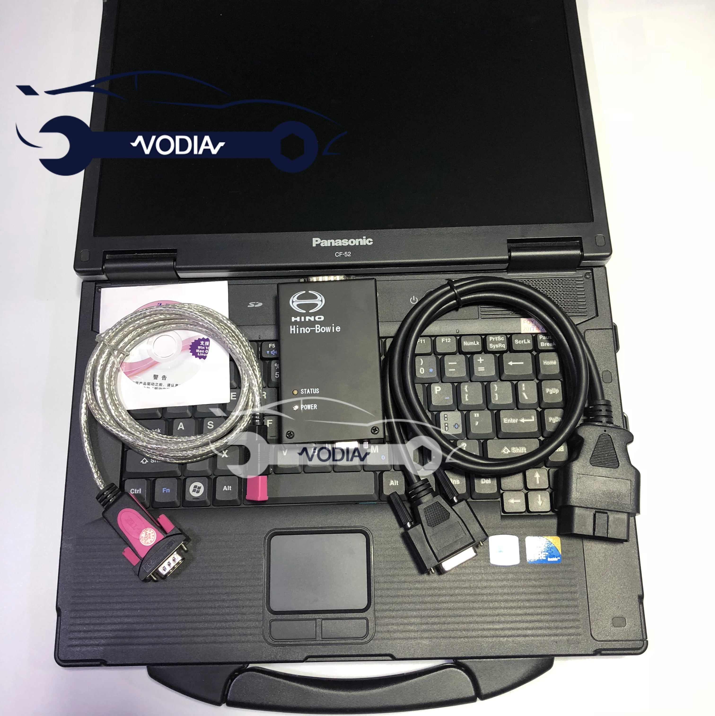 for HINO Diagnostic Explorer for Hino-Bowie Diagnostic +CF53 Laptop for HINO Excavator Truck Diagnosis Scanner tool
for HINO Diagnostic Explorer for Hino-Bowie Diagnostic +CF53 Laptop for HINO Excavator Truck Diagnosis Scanner tool