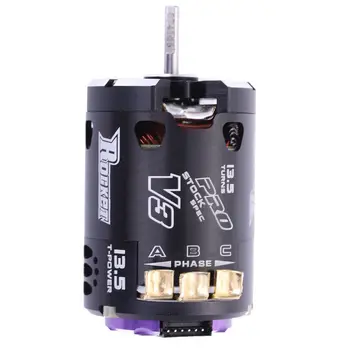 SURPASS HOBBY V3 540 13.5T Sensored SPEC RC Brushless Motor for 1/10 RC Racing Car Truck RC Car Parts Accessories Purple black
SURPASS HOBBY V3 540 13.5T Sensored SPEC RC Brushless Motor for 1/10 RC Racing Car Truck RC Car Parts Accessories Purple black