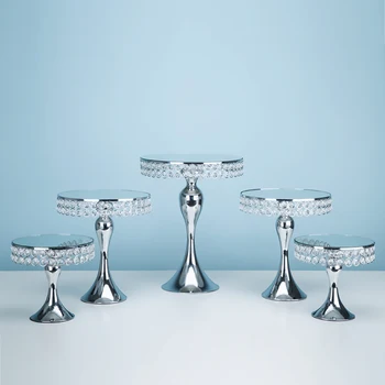 5pcs/ Set Gold & Silver Cake Stand Set Cmirror Face Fondant Cupcake Sweet Table Candy Bar Table Decorating
5pcs/ Set Gold & Silver Cake Stand Set Cmirror Face Fondant Cupcake Sweet Table Candy Bar Table Decorating