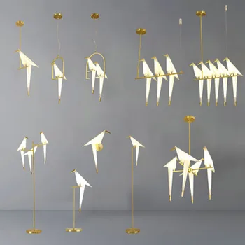 Gold Bird Cage Paper Pendant Light Living Room Bedroom Origami Bird Light Kitchen Hanging Lamp Dining Room Home Decor
Gold Bird Cage Paper Pendant Light Living Room Bedroom Origami Bird Light Kitchen Hanging Lamp Dining Room Home Decor