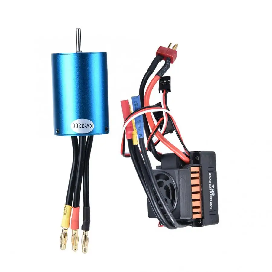 540 Brushless Motor with 60A Electronic Speed Controller RC Accessories Parts for WL 1/18 A959/A979/A969 RC Car Model Toy
540 Brushless Motor with 60A Electronic Speed Controller RC Accessories Parts for WL 1/18 A959/A979/A969 RC Car Model Toy