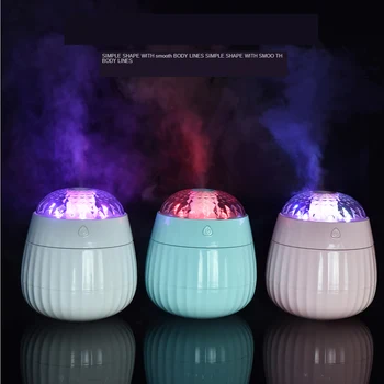 Romantic Projection Air Humidifier USB Mute Mini Office Home Air Sprayer Ultrasonic Diffuser LED Colorful Night Light 380ml
Romantic Projection Air Humidifier USB Mute Mini Office Home Air Sprayer Ultrasonic Diffuser LED Colorful Night Light 380ml