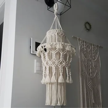 Long Tassel Lamp Cover Decoration Light Shade Bohemia Handcraft Tassel Tapestry Background Home Decoration Handmade
Long Tassel Lamp Cover Decoration Light Shade Bohemia Handcraft Tassel Tapestry Background Home Decoration Handmade