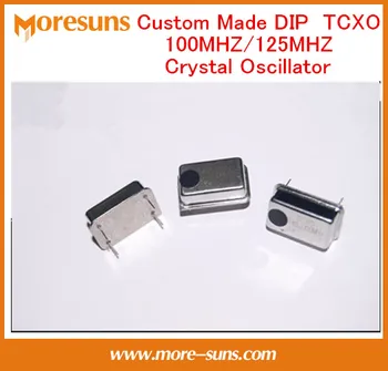 High Precision Square-wave Custom Made DIP TCXO 100MHZ/125MHZ Crystal Oscillator
High Precision Square-wave Custom Made DIP TCXO 100MHZ/125MHZ Crystal Oscillator