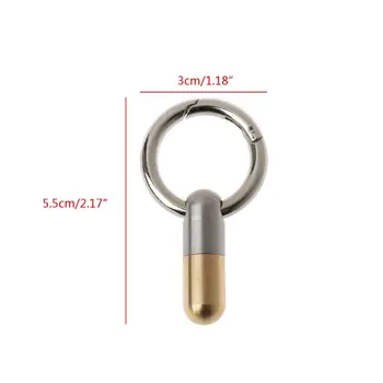 Stainless Steel Unboxing Cutter Sharp Capsule Keyring Tiny Cutting Tool Keychain L4ME
Stainless Steel Unboxing Cutter Sharp Capsule Keyring Tiny Cutting Tool Keychain L4ME