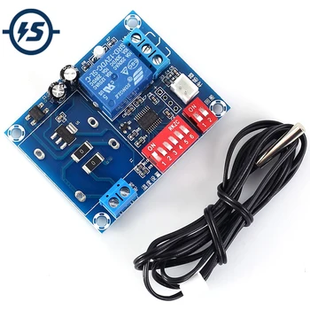 Adjustable Temperature Controller DC 12V NTC Sensor -25-100 Celsuis Switch Control
Adjustable Temperature Controller DC 12V NTC Sensor -25-100 Celsuis Switch Control