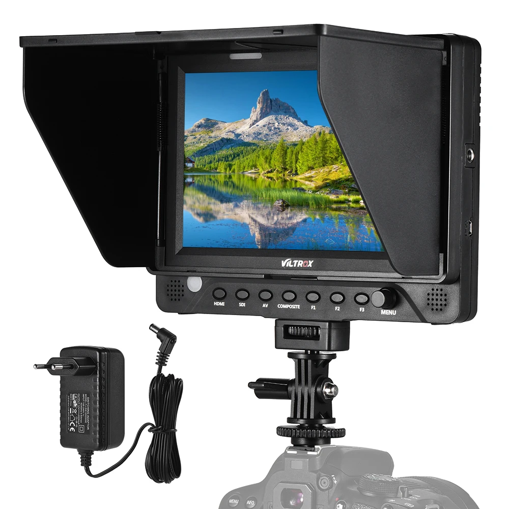 Viltrox DC-70 PRO 7inch 1920 * 1200 FHD IPS Camera Video Field Monitor Support 4K HD/SDI OUT IN Monitor With Power Adapter Cable 
Viltrox DC-70 PRO 7inch 1920 * 1200 FHD IPS Camera Video Field Monitor Support 4K HD/SDI OUT IN Monitor With Power Adapter Cable